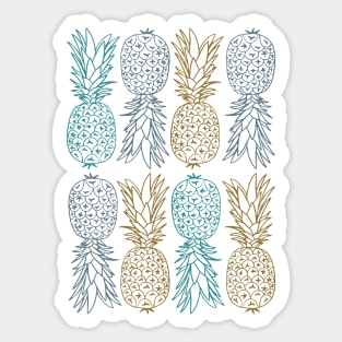 Pineapple Rumble Sticker